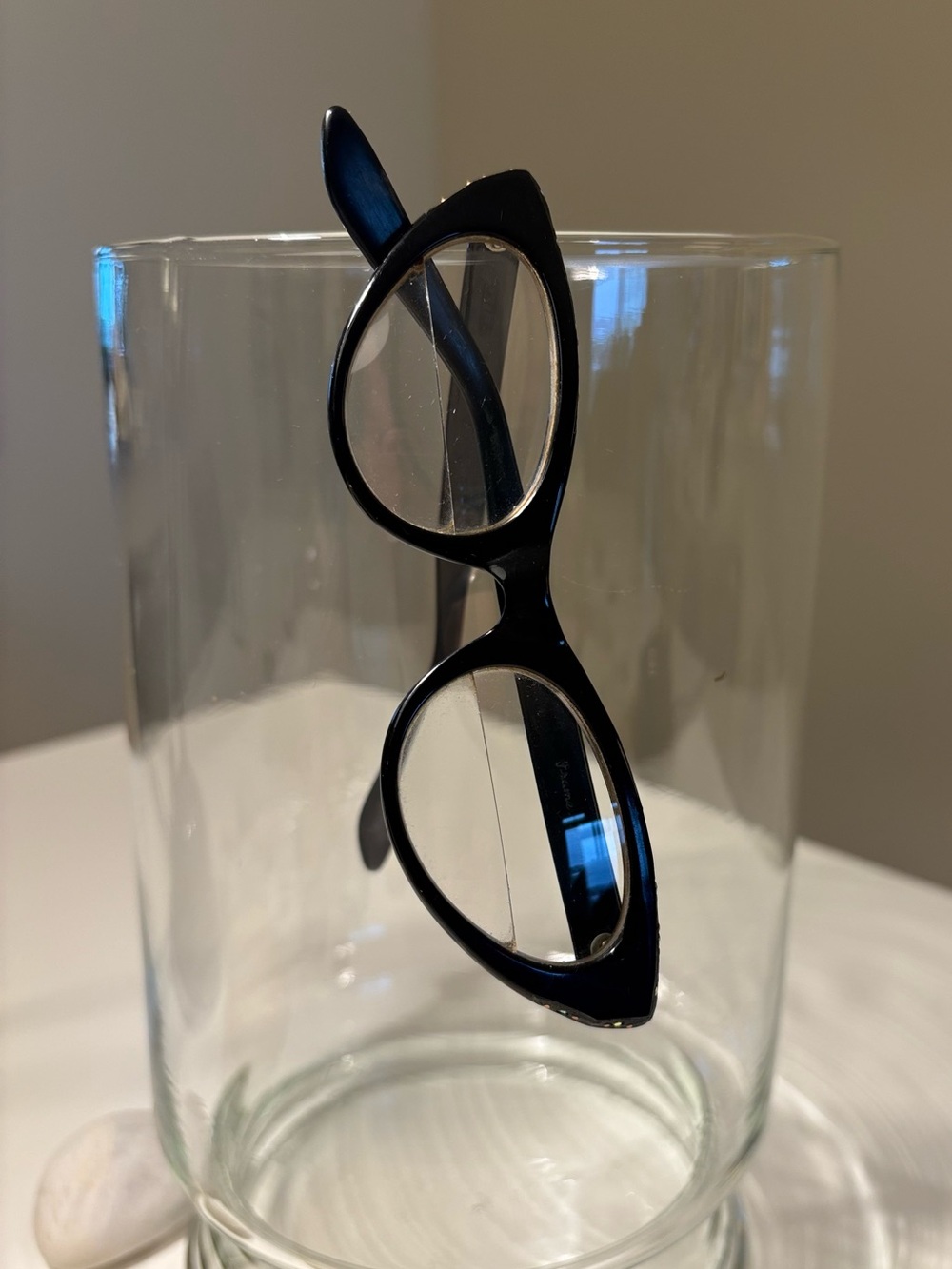SAFILO Fedora 5½ – Vintage Italian Cat‑Eye Frames
